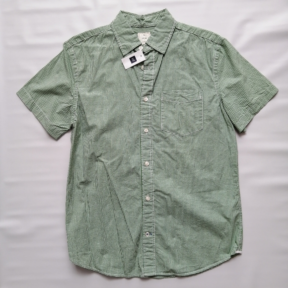 Gap Green Shirt Small NWT - Picture 1 of 6